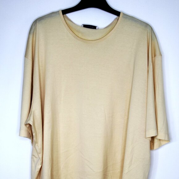 BNWT SS25 LEMAIRE RELAXED TSHIRT ICE APRICOT XL - Picture 2 of 13